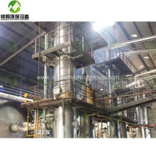 Industrial Fractional Distillation of Used Engine Oil